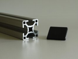 Abdeckkappen Aluprofil Typ B