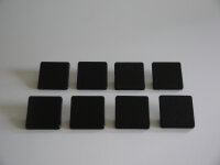 8er Set Abdeckkappen für Aluprofil Typ B Nut 8 30 x...