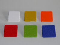 8er Set Abdeckkappen für Aluprofil Typ I Nut 6 30 x 30 mm